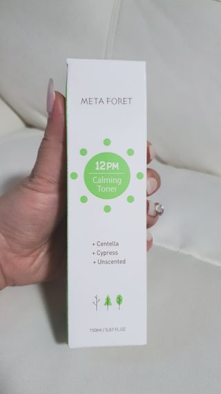 메타포레 12PM 카밍 토너 — 5점을 준 리뷰어가 2021년 8월 올린 사용 사진