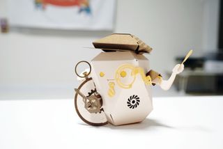 움직이는 종이로봇 - 로빗 로얄버전 움직이는 종이 로봇 - 로빗 — 5점을 준 리뷰어가 2021년 1월 올린 사용 사진