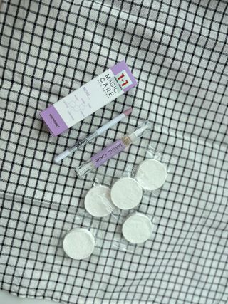 1+2 뷰젤 매직케어 손톱영양제+스톤푸셔+코인타올 셀프 네일케어 — 5점을 준 리뷰어가 2023년 4월 올린 사용 사진