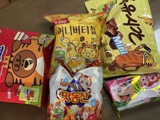 해태제과 2022 호랑이 스낵 5종 세트 — 5점을 준 리뷰어가 2022년 1월 올린 사용 사진