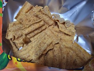 강렬한 태양의 맛 썬의 신제품, 썬 할라피뇨체다 — 5점을 준 리뷰어가 2022년 6월 올린 사용 사진