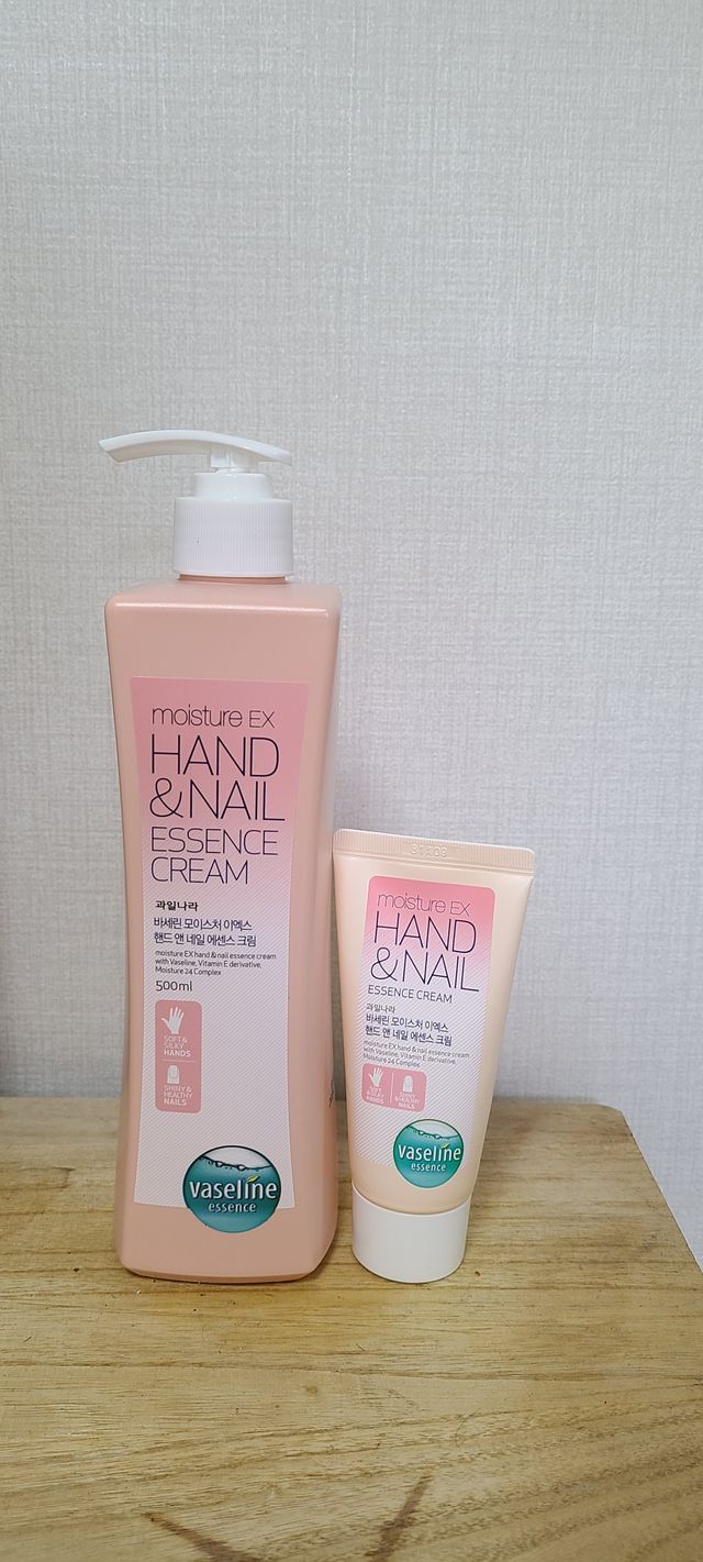 [과일나라] 바세린 핸드&네일 크림 500ml+휴대용 2개 리뷰 사진