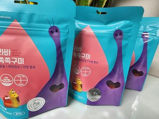 푸름웰니스 라바 쑥쑥구미 36g — 5점을 준 리뷰어가 2022년 4월 올린 사용 사진