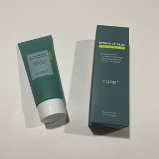 김정문알로에 큐어 큐어 인텐시브 알로에 배리어 릴리프 크림 100g — 4.5점을 준 리뷰어가 2021년 4월 올린 사용 사진