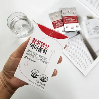 [리노브] 4세대 활성엽산 액티폴릭 270mg x 30정 — 5점을 준 리뷰어가 2022년 8월 올린 사용 사진