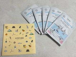 세뚜아(Cettua) [세뚜아] 모이스처 밸런싱 페이셜 마스크 Cettua Moisture Balancing Facial Mask 5매 — 5점을 준 리뷰어가 2024년 3월 올린 사용 사진