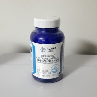 [Dr.PNT] 닥터피엔티 프로바이오틱스 칠드런스 츄어블 / 2개월분 — 5점을 준 리뷰어가 2023년 1월 올린 사용 사진
