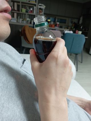 무라벨 바리스타룰스 디카페인 아메리카노 — 3.5점을 준 리뷰어가 2024년 4월 올린 사용 사진