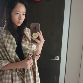 노르딕아일랜드 머플러 아이슬란드 체크 — 5점을 준 리뷰어가 2021년 10월 올린 사용 사진