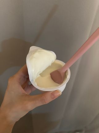 구매평 ☆[2종 패키지]덴마크 요거밀 통오트 요거트 — 5점을 준 리뷰어가 2025년 9월 올린 사용 사진
