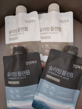 일일하우 슬리밍 플랜B 고소한 귀리맛, 진한 카카오맛 (체중조절식) — 5점을 준 리뷰어가 2023년 8월 올린 사용 사진