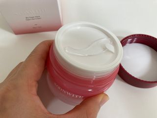SOONWITH 바이오 수퍼 아쿠아 하이드로 젤 크림 — 5점을 준 리뷰어가 2021년 5월 올린 사용 사진