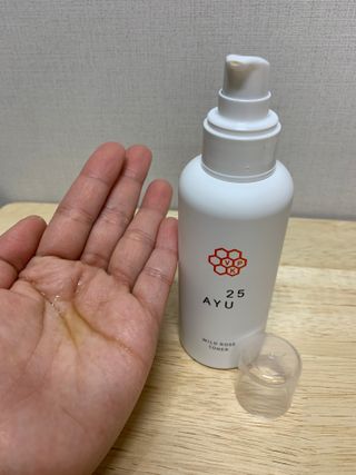 AYU25[아유트웬티파이브] 피부건강에 꼭 필요한 pH 약산성 와일드 로즈토너 — 5점을 준 리뷰어가 2021년 5월 올린 사용 사진