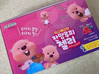 [팔도] 잔망루피젤리 믹스베리맛 42g 8개 — 4.5점을 준 리뷰어가 2022년 1월 올린 사용 사진