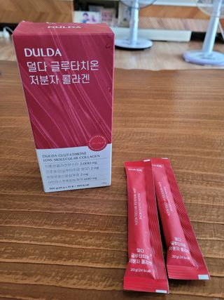 [덜다] 글루타치온 저분자 콜라겐 (20g x 15포) — 5점을 준 리뷰어가 2023년 8월 올린 사용 사진