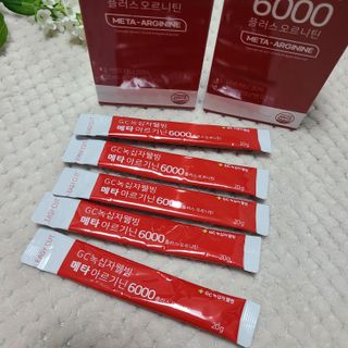 메타아르기닌 GC녹십자웰빙 메타 아르기닌 6000 플러스 오르니틴 — 5점을 준 리뷰어가 2022년 6월 올린 사용 사진