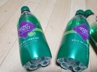 몽베스트 Montbest with Sparkling water Lime20병 — 5점을 준 리뷰어가 2021년 10월 올린 사용 사진