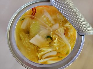 셰프애찬 단호박 백김치 1kg — 5점을 준 리뷰어가 2022년 10월 올린 사용 사진