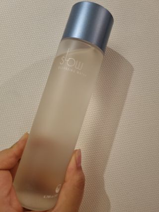 슬로우 스킨스 슬로우 화산송이 클렌징 워터 — 5점을 준 리뷰어가 2021년 6월 올린 사용 사진