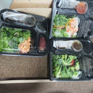 참살이도시락 작심삼일 샐러드도시락 3개 맛보기 새벽배송 또는 택배배송 — 5점을 준 리뷰어가 2021년 7월 올린 사용 사진
