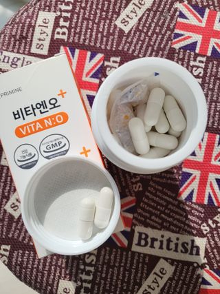 프리마인 성큼다가온 봄, 이너뷰티를 챙겨야 피부도 화사하게, 컨디션도 활기차게. 흡수율을 높인 고효율 비타민. — 5점을 준 리뷰어가 2022년 3월 올린 사용 사진