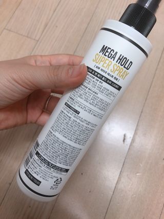다슈코리아 다슈 포 맨 프리미엄 메가 홀드 슈퍼 스프레이 250ml — 5점을 준 리뷰어가 2021년 6월 올린 사용 사진