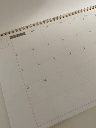 리훈 곰부 체크리스트+ 곰부 리무버블스티커 1장 — 5점을 준 리뷰어가 2021년 5월 올린 사용 사진