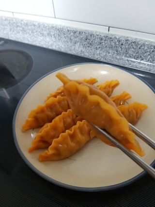 한만두 진한 해물맛 짬뽕만두 1kg — 5점을 준 리뷰어가 2021년 4월 올린 사용 사진