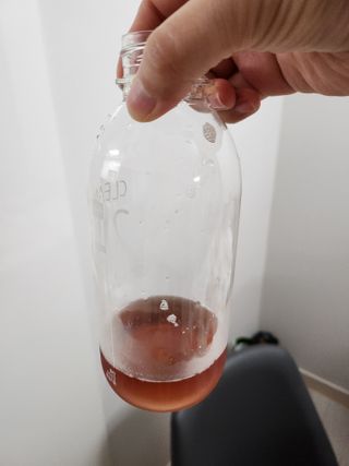클린24시간 1BOX(5포) + 전용보틀(500ml) — 5점을 준 리뷰어가 2022년 9월 올린 사용 사진