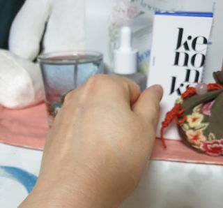 키노닉스 펀더멘탈 앰플 부스터 — 4점을 준 리뷰어가 2021년 9월 올린 사용 사진