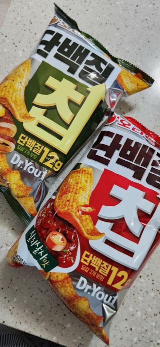 맛있게 채우는 단백질 12g, 닥터유 단백질칩 — 5점을 준 리뷰어가 2023년 12월 올린 사용 사진