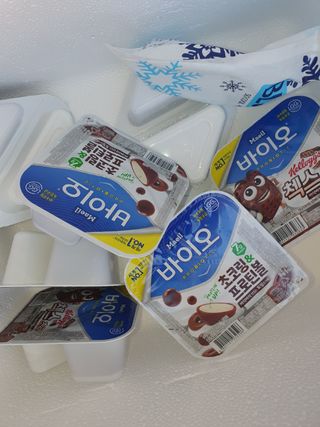 매일바이오 토핑요거트 — 5점을 준 리뷰어가 2021년 5월 올린 사용 사진