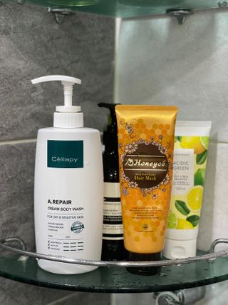 셀라피 에이리페어 크림 바디 워시 2세대 500ml — 5점을 준 리뷰어가 2021년 1월 올린 사용 사진