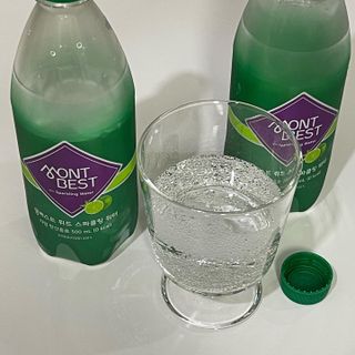 몽베스트 Montbest with Sparkling water Lime20병 — 5점을 준 리뷰어가 2022년 5월 올린 사용 사진