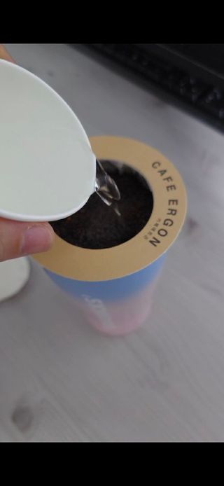 카페 에르곤 드립커피명작 카페에르곤 대용량 간편드립커피 15gx10개입 — 5점을 준 리뷰어가 2024년 9월 올린 사용 사진