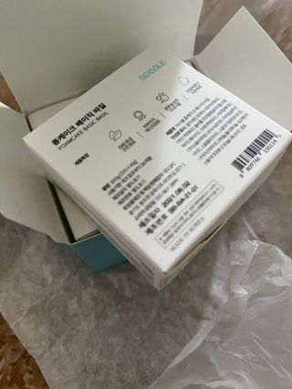 자이블 폼케이크 베이직 바질/피오니 — 5점을 준 리뷰어가 2021년 12월 올린 사용 사진