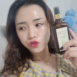 [메리트] 순도 100퍼센트 아르간 헤어오일 — 5점을 준 리뷰어가 2021년 12월 올린 사용 사진