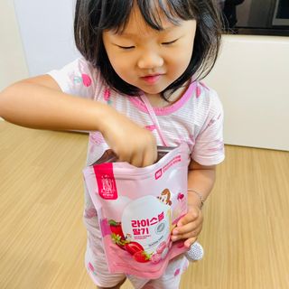 아비삭라이스볼 3종 /딸기,후르츠,단호박 — 5점을 준 리뷰어가 2021년 5월 올린 사용 사진