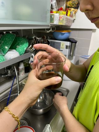 [비린내 완벽제거] 본황칠 통장어 국내산 장어즙 아르기닌 2800mg 장어즙효능 기력보강 — 5점을 준 리뷰어가 2022년 8월 올린 사용 사진