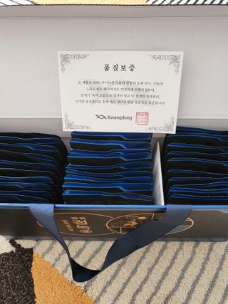 [광동생활건강] 광동정녹청 30포 — 5점을 준 리뷰어가 2021년 10월 올린 사용 사진