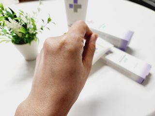 바노바기 코스메틱 바노바기 밀크씨슬 리페어 시카 폼 클렌저 플러스 120ml + 선스크린 플러스 50ml — 5점을 준 리뷰어가 2023년 7월 올린 사용 사진