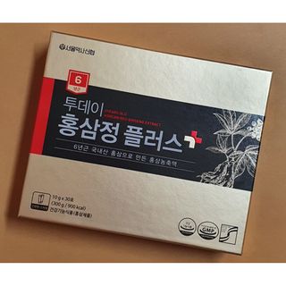 서울약사신협_투데이홍삼정플러스스틱_10g x 30포 — 5점을 준 리뷰어가 2021년 1월 올린 사용 사진