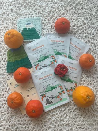 세뚜아(Cettua) [세뚜아] 포어 클리어링 마스크 Cettua Pore Clearing facial mask 5매 — 5점을 준 리뷰어가 2024년 2월 올린 사용 사진