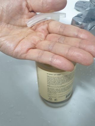 빅그린 안티 헤어로스 탈모 카렌듈라 바이옴 샴푸 500ml (지성두피용) — 5점을 준 리뷰어가 2022년 8월 올린 사용 사진