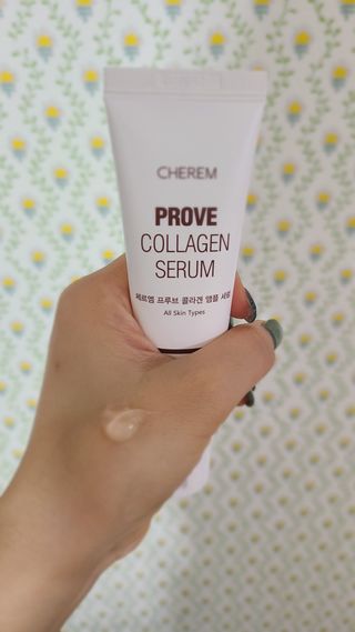 체르엠  프루브 콜라겐 앰플세럼 60ml 1병 — 5점을 준 리뷰어가 2021년 12월 올린 사용 사진