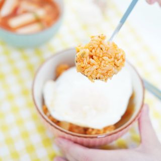 [푸딩팩토리] 요잇조잇 닭갈비 닭가슴살/김치 닭가슴살 곤약볶음밥 2종 (김치볶음밥 2개 닭갈비 볶음밥 1개) — 5점을 준 리뷰어가 2022년 7월 올린 사용 사진