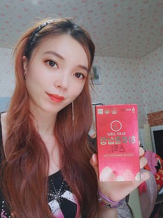 힘내라김홍삼 하루홍삼정스틱 10g x 10포 — 5점을 준 리뷰어가 2021년 3월 올린 사용 사진