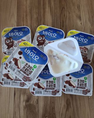 매일바이오 토핑요거트 — 5점을 준 리뷰어가 2021년 5월 올린 사용 사진