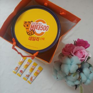 광동생활건강 프리 [광동] VB와 VC를 함유한 멀티 비타민 비타 500 데일리 스틱 180포 — 5점을 준 리뷰어가 2022년 7월 올린 사용 사진