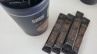 프리마인 자체 기업부설 연구소에서 찾아낸 건강한 수면의 비밀.  슬립토 플러스 30포 — 5점을 준 리뷰어가 2022년 5월 올린 사용 사진